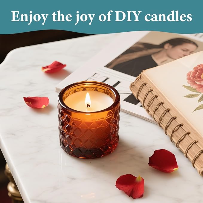 SAEUYVB 5lbs Soy Wax for Candle Making with 1.8L Wax Melter Pot | DIY Candle Making Supplies/Kit for Adults Beginnner,Including Soy Wax Flakes,Electric Wax Melter,Candle Wicks and More