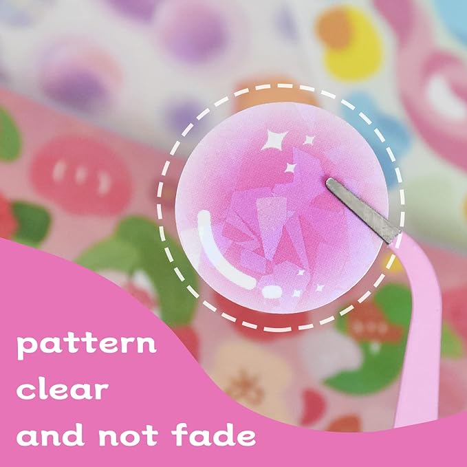 2500PCS Scrapbook Stickers Book Cute Butterfly Stars Heart Letter Stickers