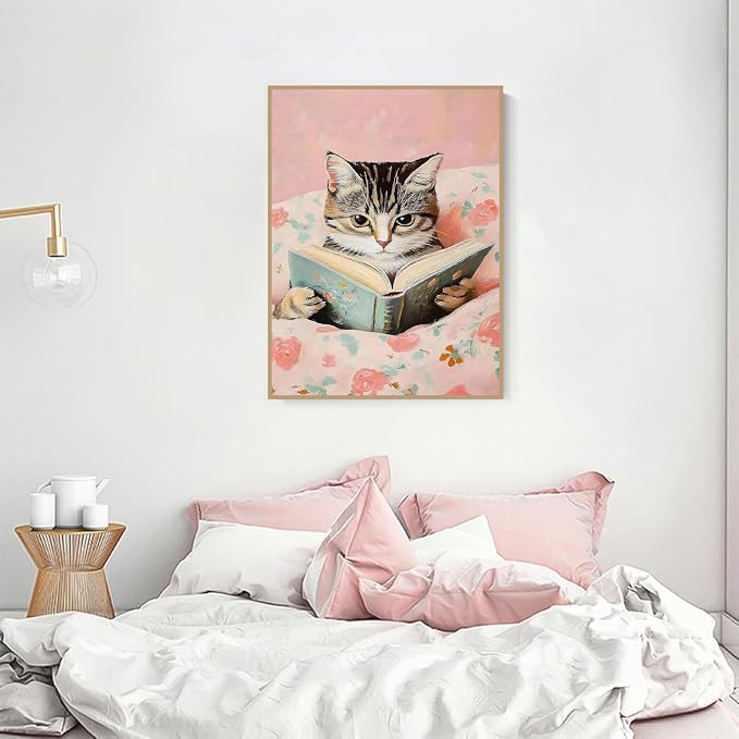 Black Cat Diamond Art Kits for Adults Diamond Painting Kit for Beginner