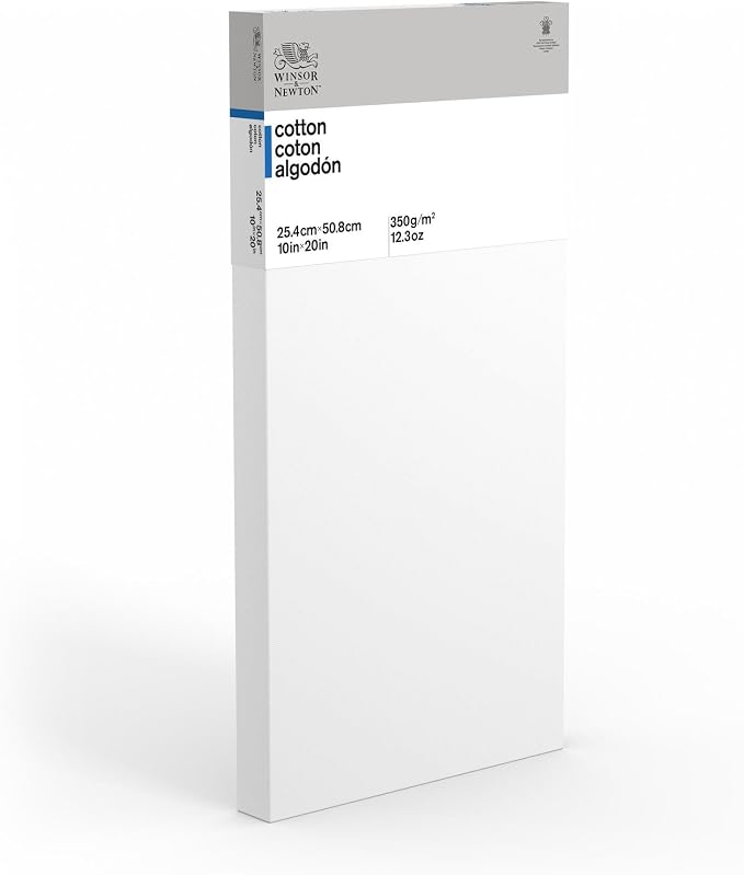 Winsor & Newton Classic Cotton Canvas, 10" x 20" Deep Edge