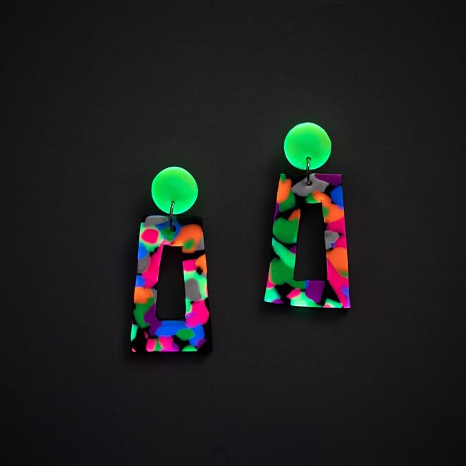 STAEDTLER FIMO Effect & Soft Oven-Bake Polymer Clay - Neon Collection: 12 x 25g Half Blocks - for Modeling, Jewelry, Sculpting, Adult Arts and Crafts Supplies & Hobbies