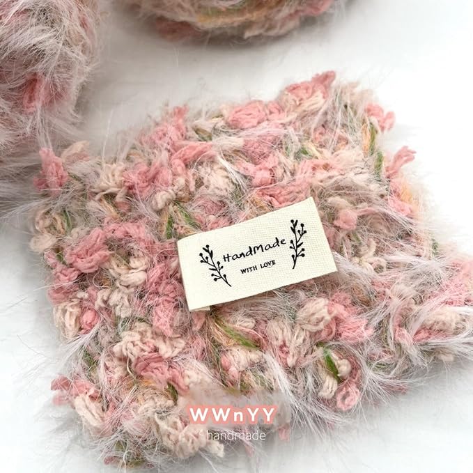 Artisanal Yarn Fancy Yarn Multifiber Blended Yarn Novelty Colorful Soft