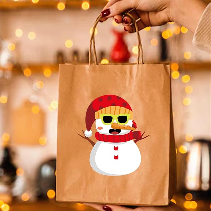 36 Sheets Christmas Stickers, Christmas Crafts Make Your Own DIY Stickers for Holiday Games Gifts Party Supplies