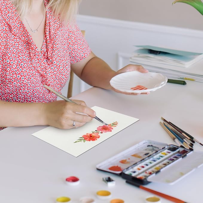 30 Packs Blank Watercolor Cards with Envelopes 5 x 7 Inch 140lb/300gsm