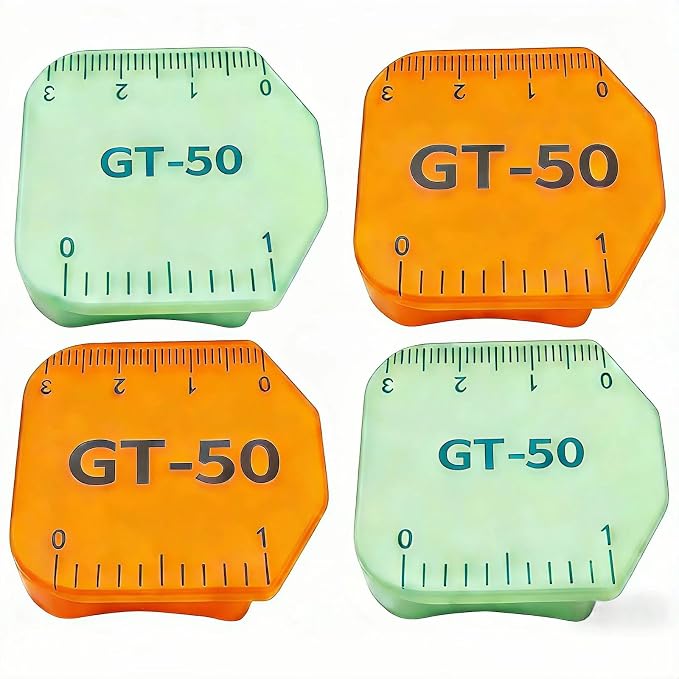 4 PCS Magnetic Seam Guide for Sewing Machine,Multifunctional Polygonal Hemmer Guide with Scale,Universal Sewing Quilting Supplies Accessories Tools