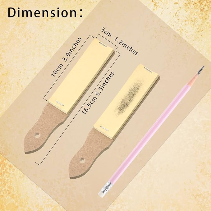 Demissle Sandpaper Sharpener Drawing Tool for Artists, 9 Pcs