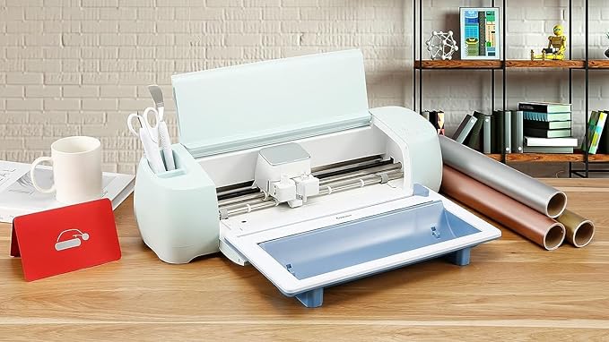 Vinyl Roll Holder with Trimmer for Cricut Maker 3 and Explore 3