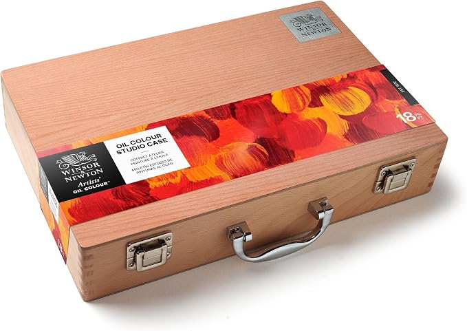 WN ARTISTS' OIL COLOUR STUDIO CASE ROW