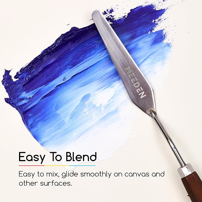 MEEDEN Oil Paint Set: Non-Toxic 12 x 22ml (0.74 oz) Color Oil Paints | Oil Color for Adults Students Beginners, Rich Pigment Art Paints for Canvas Painting