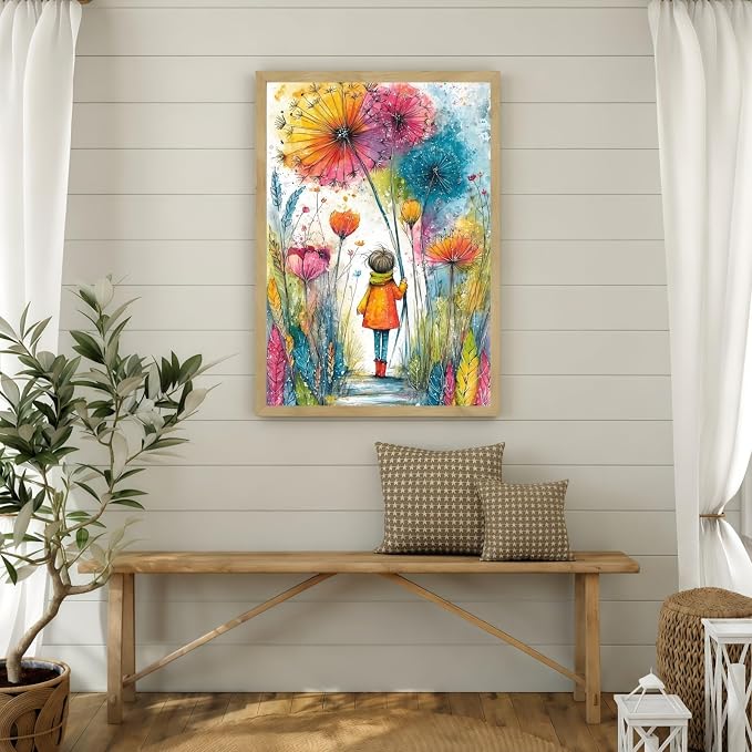 XSJDBYYQ Dreamy Little Diamond Art Kits for Adults, 5D DIY Diamond Painting