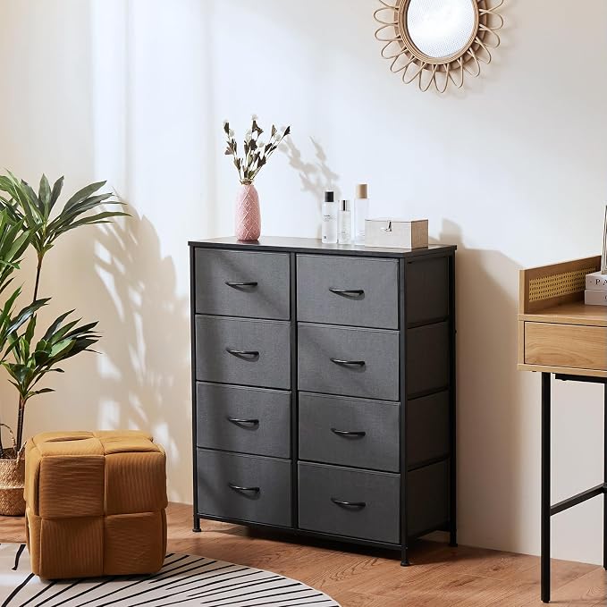 OLIXIS 8 Drawer Storage Dresser for Bedroom, Closet Organizers Units