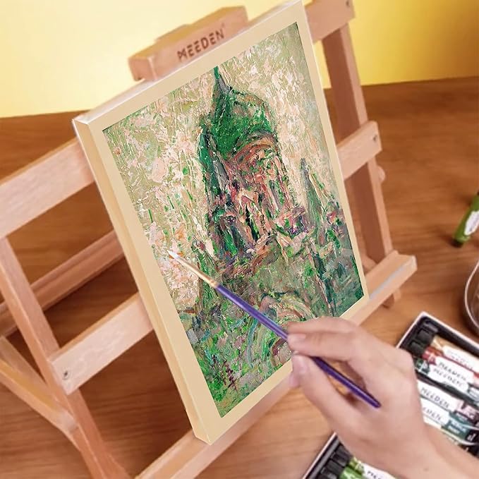 MEEDEN Unfinished Wood Canvas Board:11x14 Canvas Panel Pack of 4