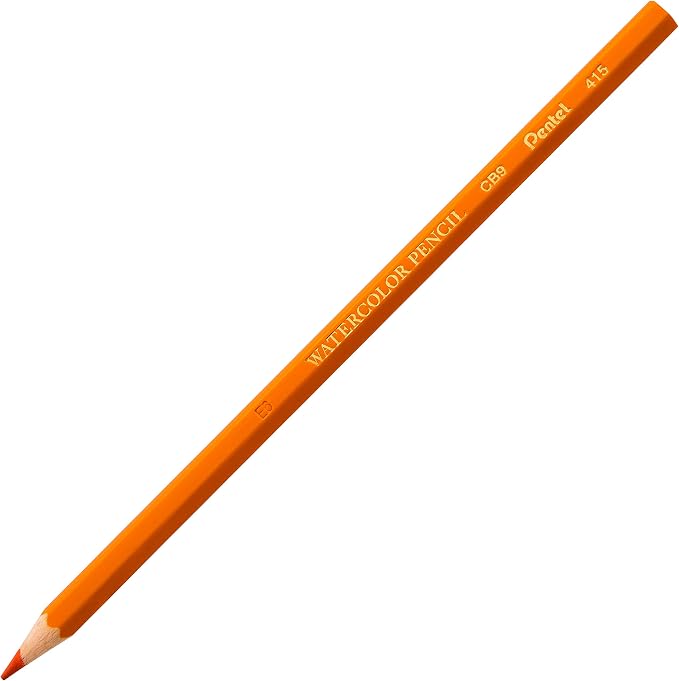 Pentel Arts Watercolor Pencil Set, 12 Color Set (CB9-12)