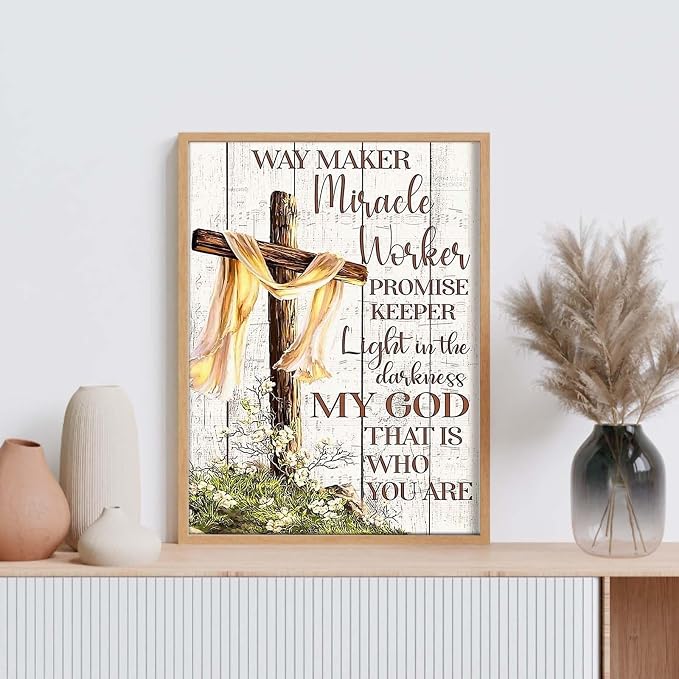 Diamond Art Kits for Adults, 5D Christian Cross Diamond Painting Kit