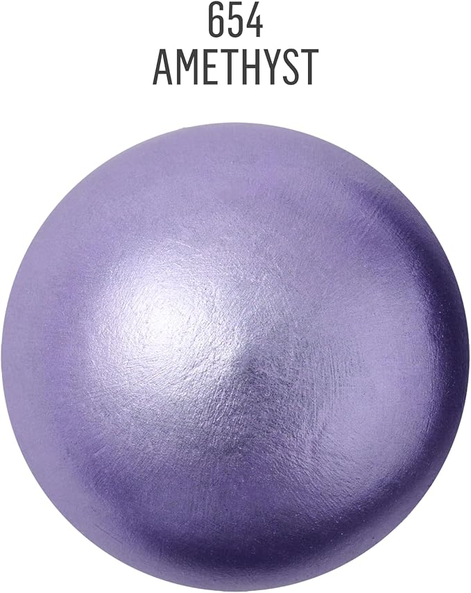 FolkArt Metallic Acrylic Paint in Assorted Colors (2 Ounce), 654 Amethyst