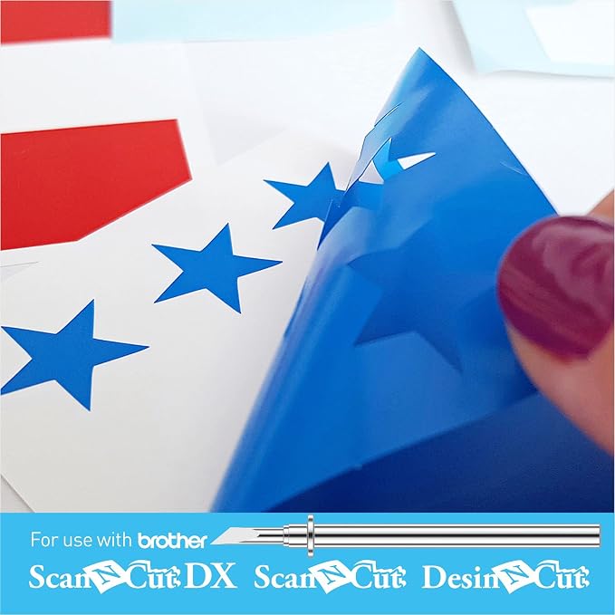 2 Pack CABLDP1 Standard Cut Blade for Brother ScanNCut, ScanNCut2, ScanNCut DX2 and DesignNCut, Using Higher Strength Tungsten Steel Material