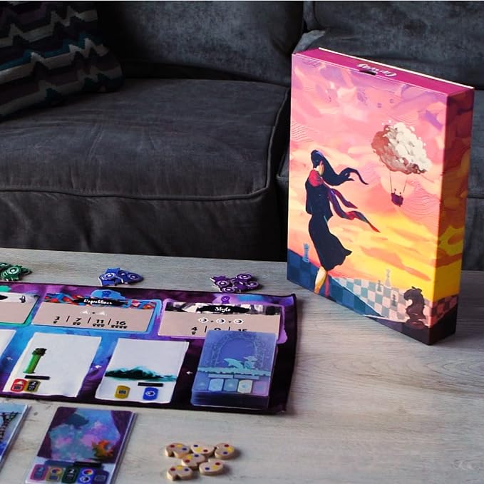 Canvas Board Game – Strategic Card Crafting Game for 1–5 Players
