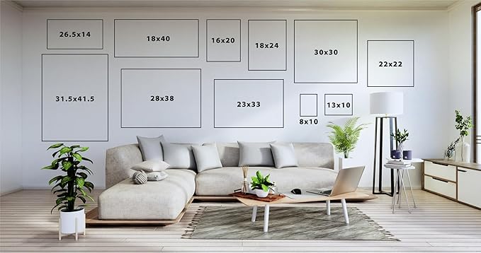 Kate and Laurel Sylvie Blank Framed Canvas Wall Art; 31.5x41.5 Natural; Modern Empty Canvas for Paint-Your-Own Art; Ready to Paint Premium Canvas Already Framed