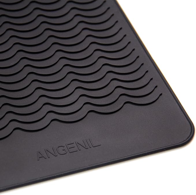 ANGENIL Pro Large Silicone Heat Resistant Mat Pad for Hot Hair Tools
