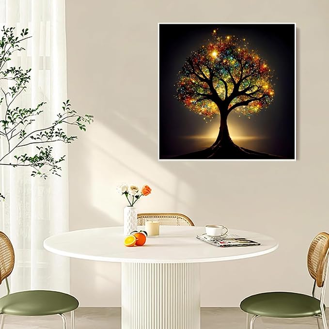 Tree of Life Diamond Art Kits for Adults, 5D Diamond Painting for Adults