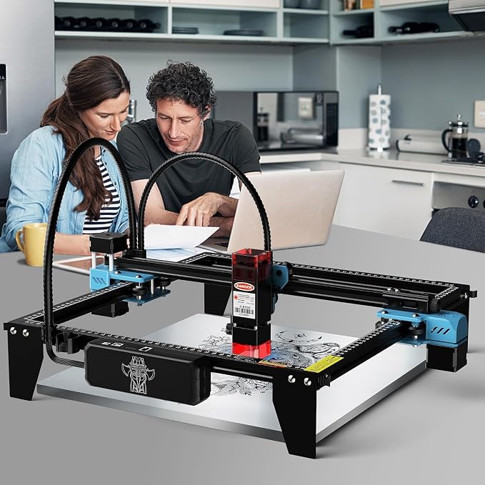 Twotrees TTS-10 Pro Laser Engraver,10000mW High Precision Laser Engraving