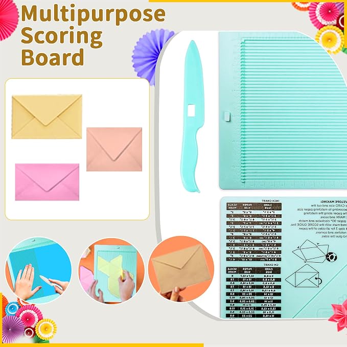 HKKYO Scoring Board, Mini Scoreboard for Paper Crafts Card Making