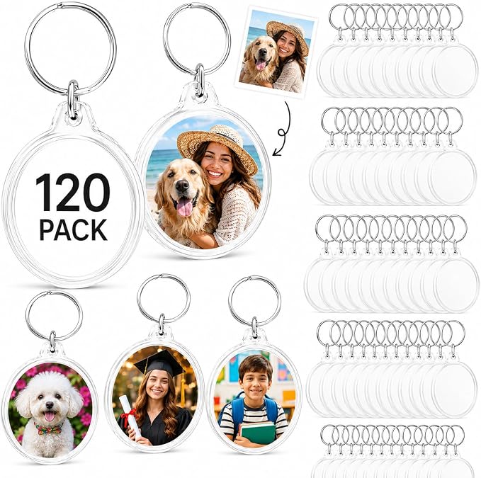 Homoyoyo Acrylic Photo Frame Keychain