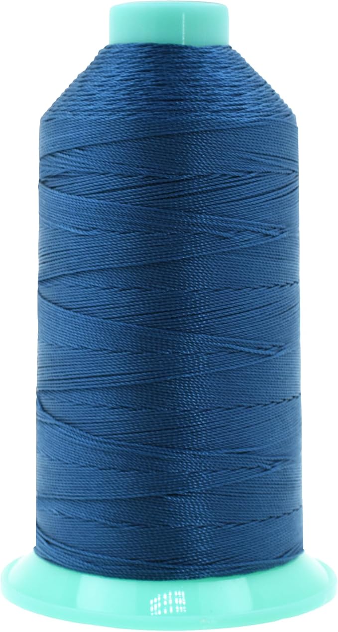Mandala Crafts Size 346 210D T350 Airforce Blue Bonded Nylon Thread 415 YDs
