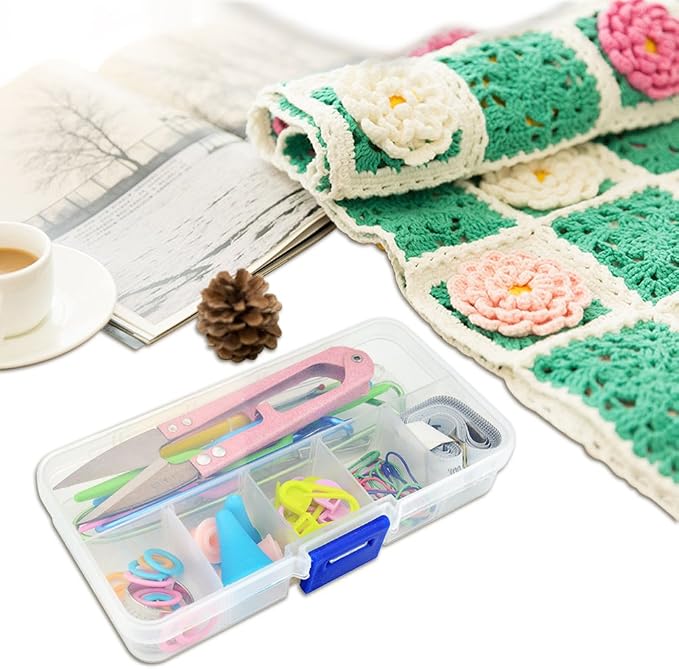 Dxhycc New Basic Knitting Tools Accessories Supplies with Case Knit Kit Lots