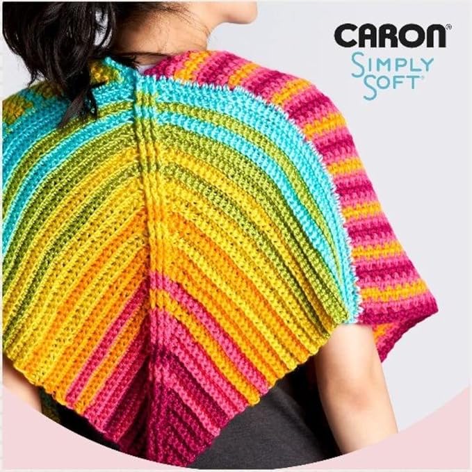 Caron Simply Soft Yarn for Crocheting & Knitting, Plum Perfect, 3-Pack | #4 Worsted Medium, Soft 100% Acrylic Yarn for Crochet, Knitting, Blankets and Crafts, 315 Yards, 170.1g/6oz per skein