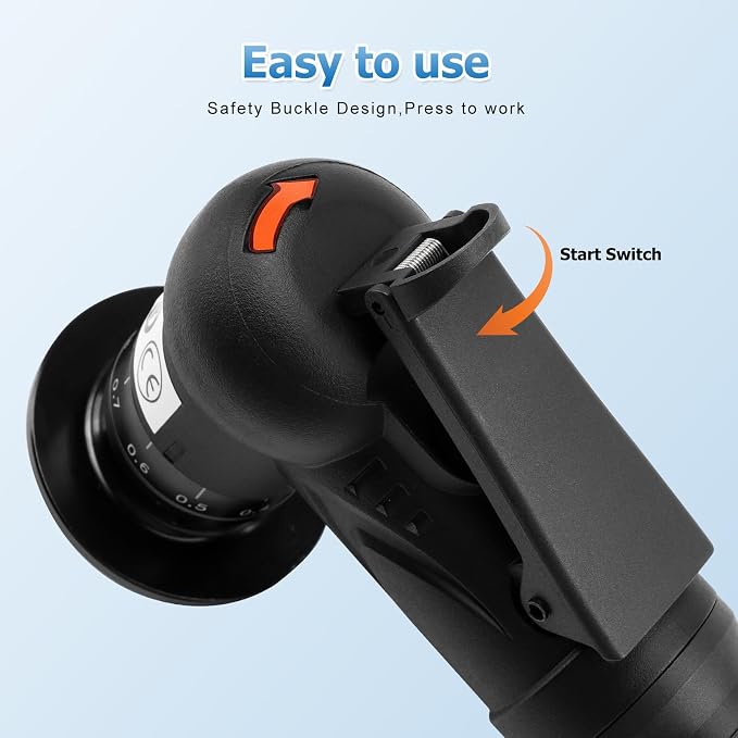 Mini Pneumatic Chamfering Tool Handheld,45°Arc Corner(C&R Angle Blades)