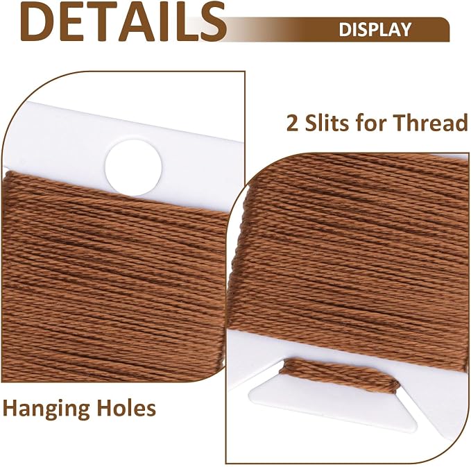 300 PCS Embroidery Floss Bobbins, Plastic Embroidery Floss Organizer, White Sewing Machine Bobbin for Cross Stitch, Thread Holder Sewing Storage for Sewing Thread, Needlework Supplies