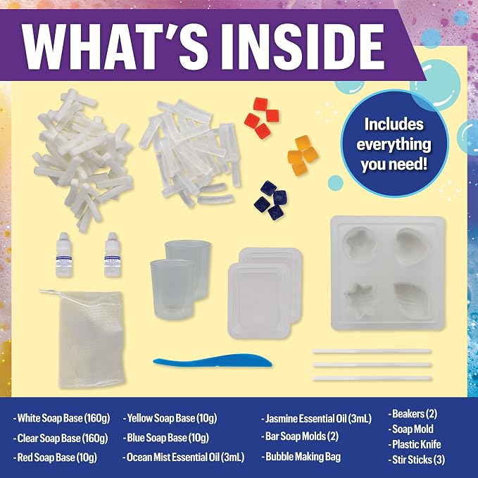NOVA Soap Experiment Lab by MindWare Science Kit