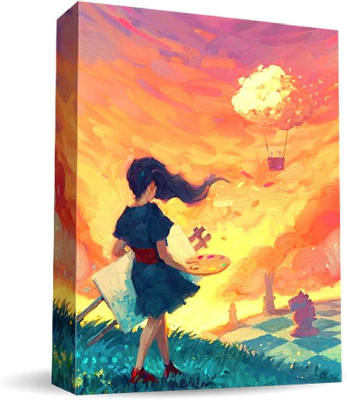 Canvas Board Game – Strategic Card Crafting Game for 1–5 Players