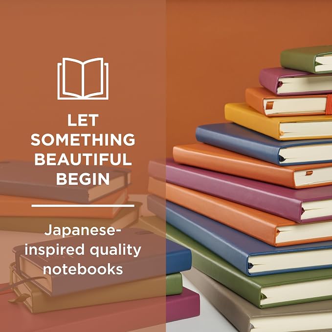 Sakura Sketchbook A5, Hardcover, 160 Pages, 5.1 x 8.3", Black, Cream Paper | Drawing Sketchbook for Visual Journaling & Illustration, 140 GSM Paper, Hardcover, Effortless Sketching