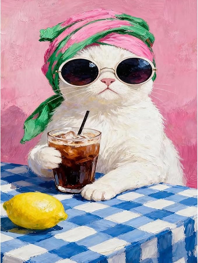 Cat Diamond Painting Kits for Adults - Diamond Art Kits for Adults Cats