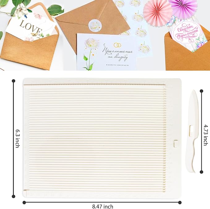 HKKYO Scoring Board | Paper Scoring Tool | Envelope Gift Box Origami Making