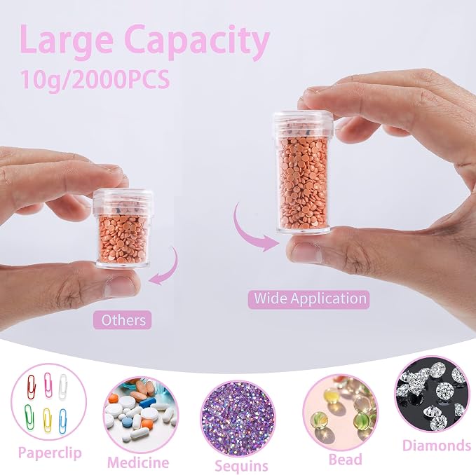 Diamond Art Storage Containers 60 Slots Diamond Painting Accessories