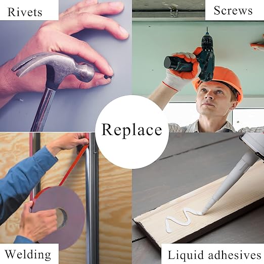 3M Double Sided Tape 1in x 16.5ft, Mounting Tape Heavy Duty, Strong Adhesive Wall Picture Hanging Strips PE Foam Tape