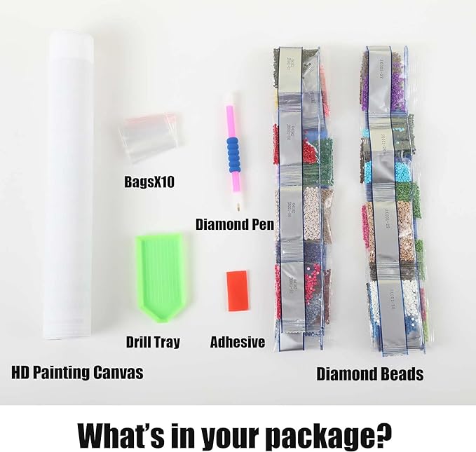 CHWGLFGG 5D Love Cat Diamond Art Kits for Adults Beginners 13.7X 13.7 Inch | Animals Diamond Painting Kit DIY Full Round Drill Paint by Diamonds Dot Gem Art for Adult, Home Wall Decor
