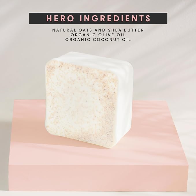 Skin Said Yes 5Lb Oatmeal Soap Base - Bulk Melt and Pour Organic Soap Making Supplies - SLS/SLES Free, No Palm Oil, All Natural - Perfect for DIY Projects, Gentle on Skin, Moisturizing