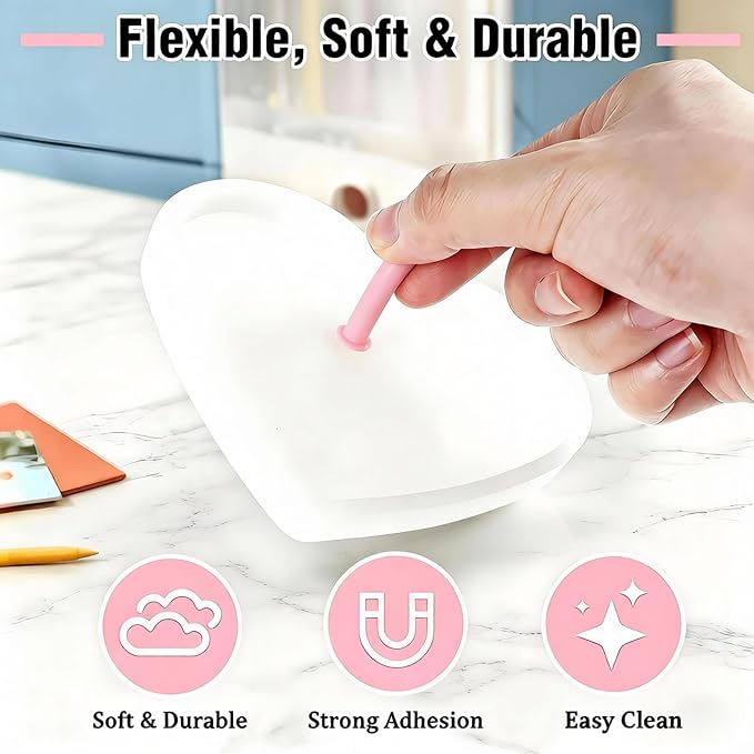 Resin Hole Maker 35 Pcs 7 Sizes Drill-Free Silicone Inserts for Epoxy Resin