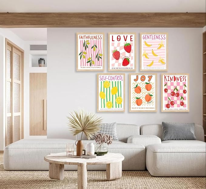 9 Pack Christian Paint by Numbers Kit for Adults Beginner (Without Frame)