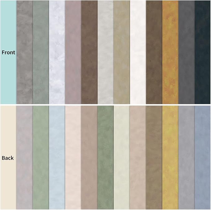 12×12 Boho Scrapbook Paper Vintage Flower Pattern Papers Pad,24 Sheets Double-Sided Bobo Floral CardStock Paper Pad for Holiday Cardmaking DIY Journaling Scrapbooking.