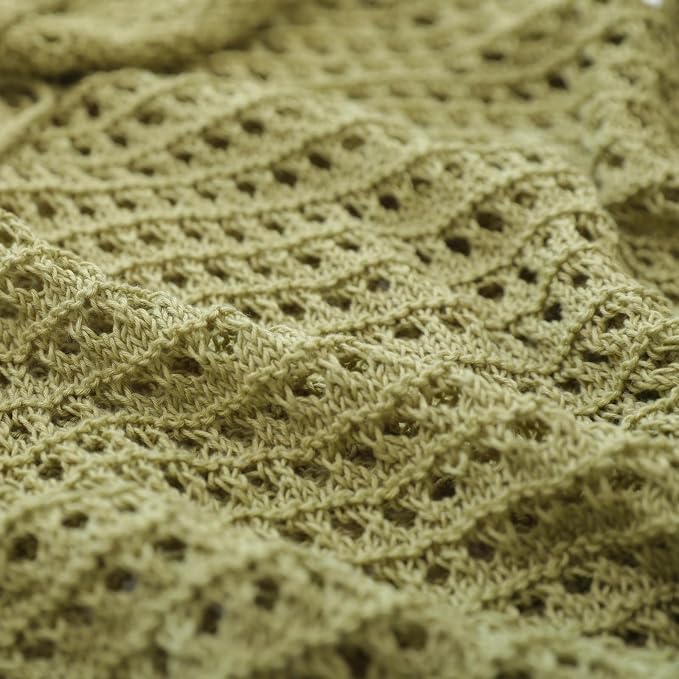 Linen Rayon Lyocell Blend Yarn, Superfine Fingering Weight (1), 150g/5.29oz (3 Strands, 50g/230yds per Strand)- 10 Matcha Green
