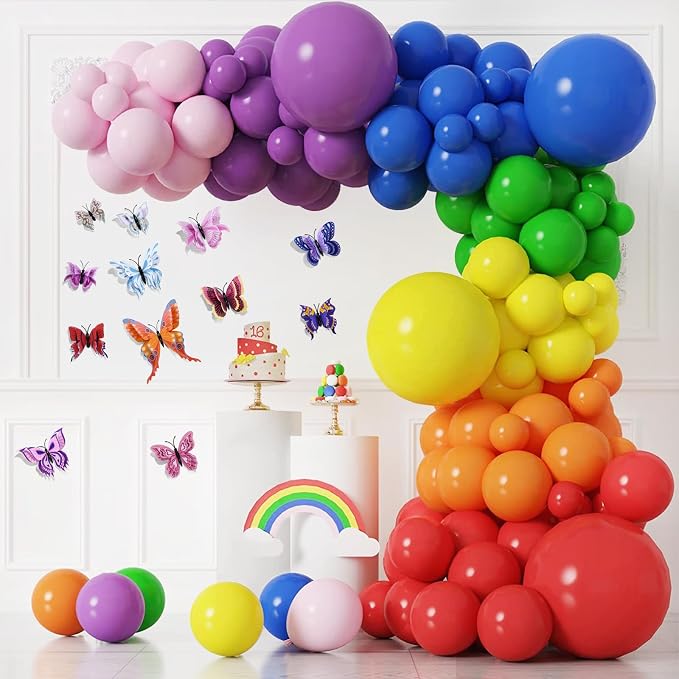 SAOROPEB 3D Butterfly Wall Decor, 24 Pcs Boho Butterfly Decorations