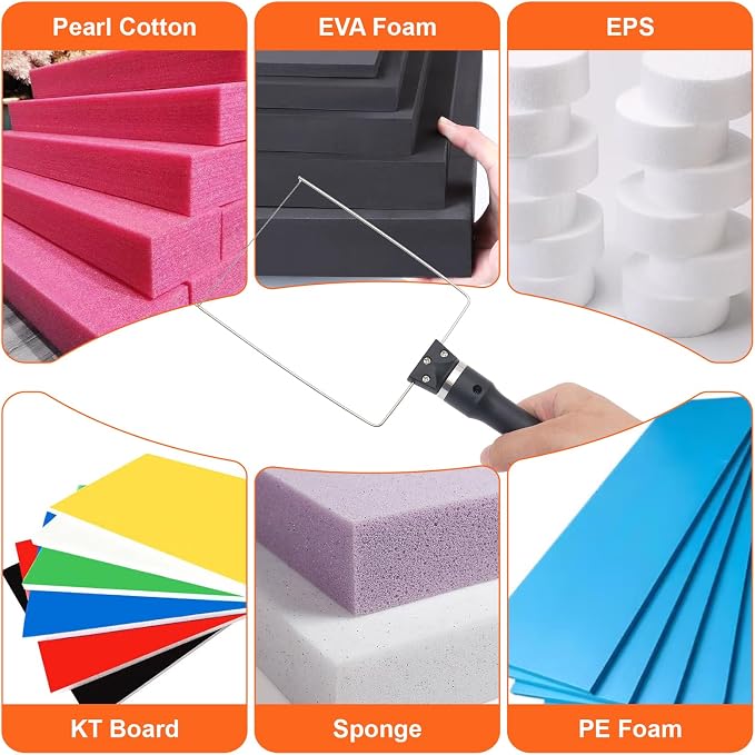 3 in 1 Foam Cutter Hot Wire Cutter with 3 Cutting Machine Pen
