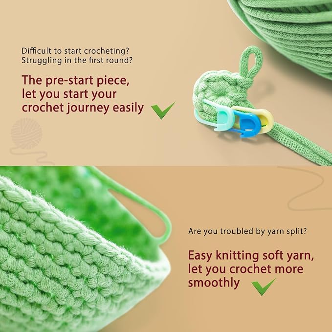 CrochetBox Crochet Kit for Beginners Adults - Pug Starters Crochet Kit, Beginners Crocheting Kitting for Adults Teen, Craft Gifts with Crochets Yarns, Hook, Step-by-Step Video, Instruction