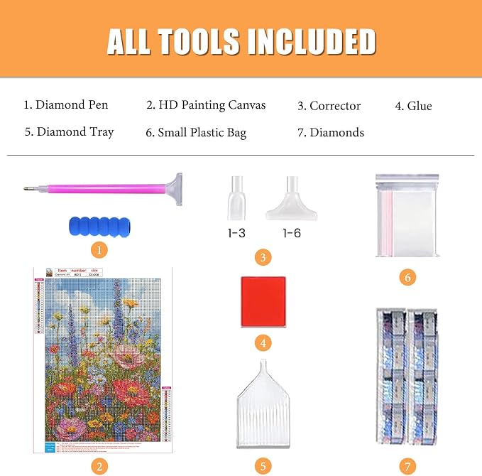 Amaieuin Flowers Diamond Painting for Adults,5D Diamond Art Kits for Adults Beginners,Full Drill Flower Gem Art for Adults Home Decor and Gifts 12x16in
