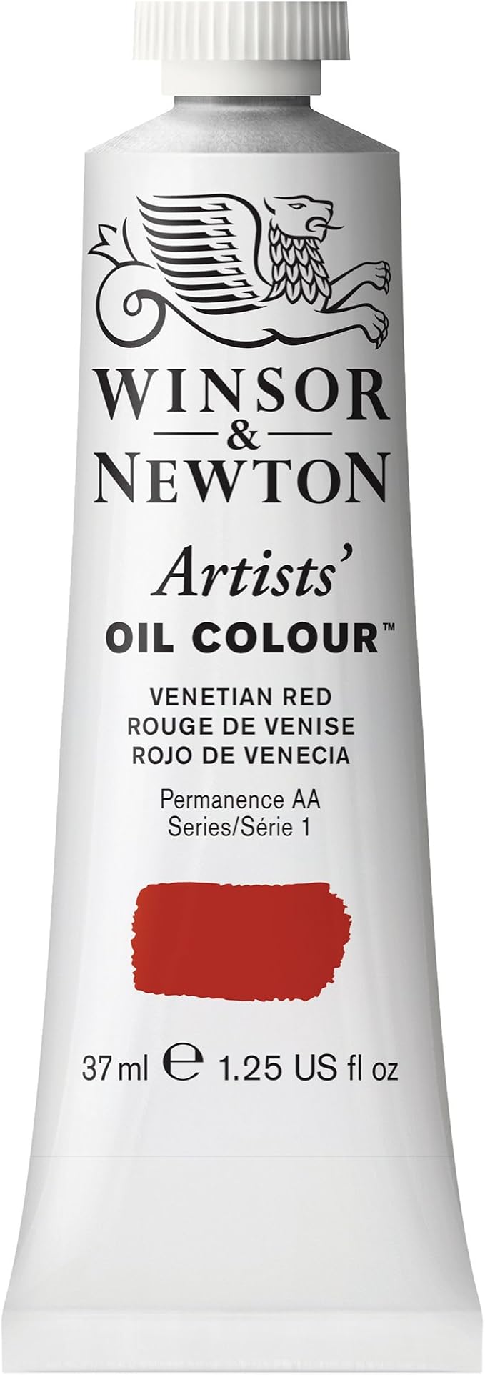 Winsor & Newton Artists' Oil Paint, 37ml Tube, Venetian Red